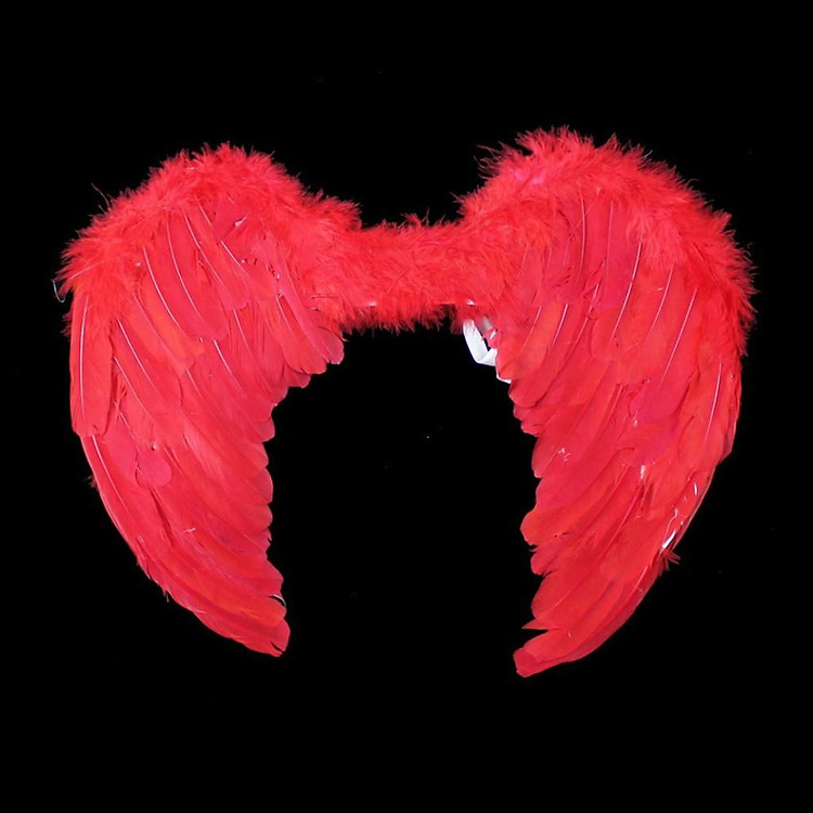 CÁNH ÁC QUỶ MÀU ĐỎ COSPLAY cánh thiên thần trắng