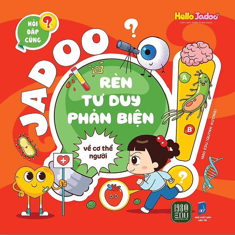 Sách - Jadoo Rèn Luyện Tư Duy Phản Biện Cho Trẻ