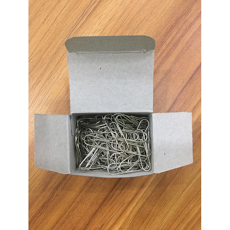 Bộ Kẹp Giấy Đầu Tròn C32 (10 hộp) - Ảnh 2