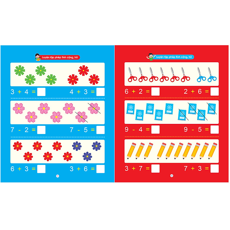 Bộ Vở Viết Xóa Được - Làm Toán Không Sợ Sai - Ảnh 8