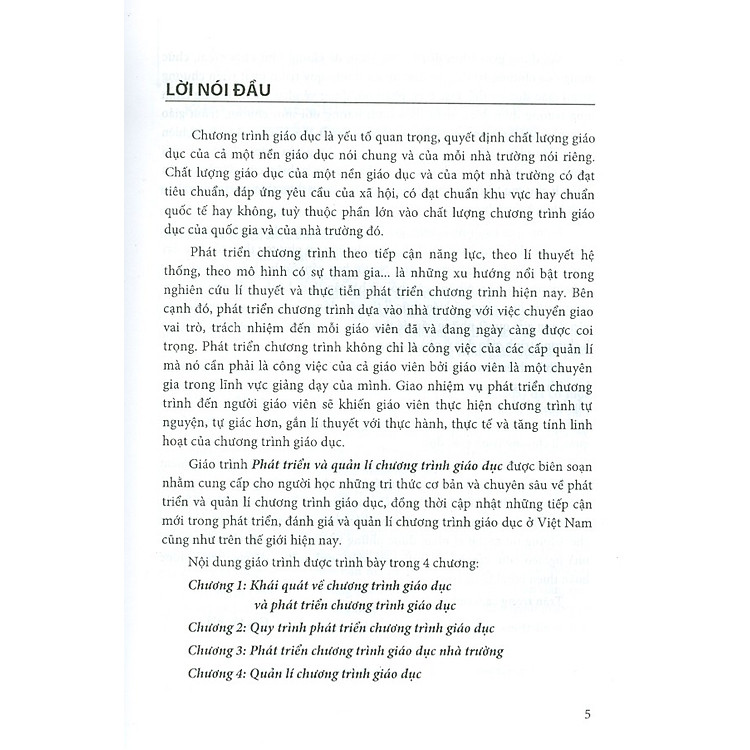 Phát Triển Và Quản Lí Chương Trình Giáo Dục - Ảnh 4