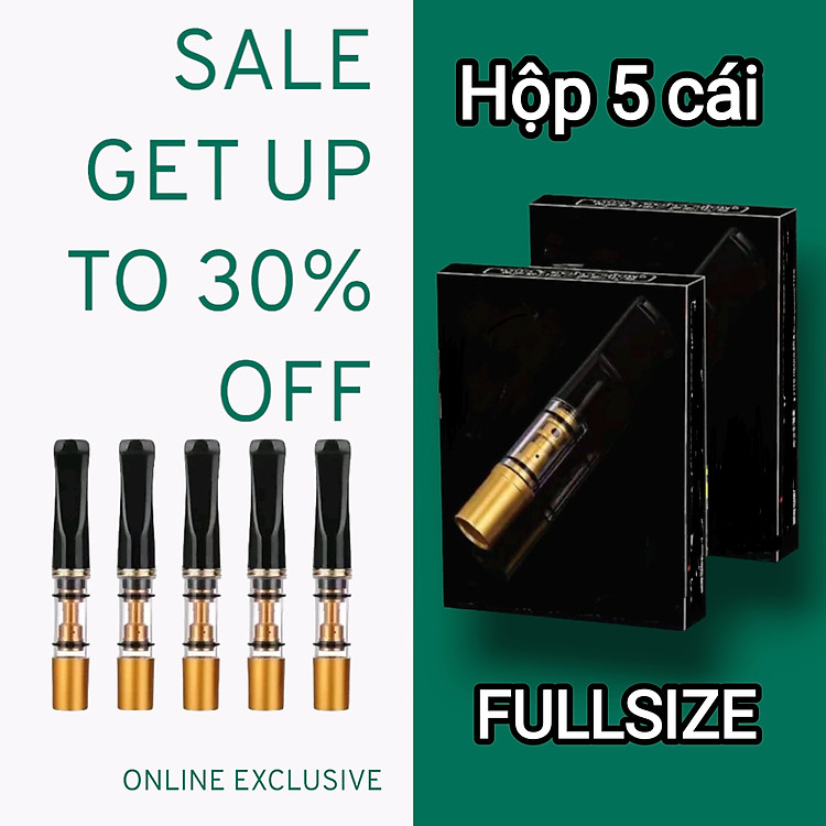 Hộp 5 Đầu Lọc Thuốc Lá Đầu Đa Năng
