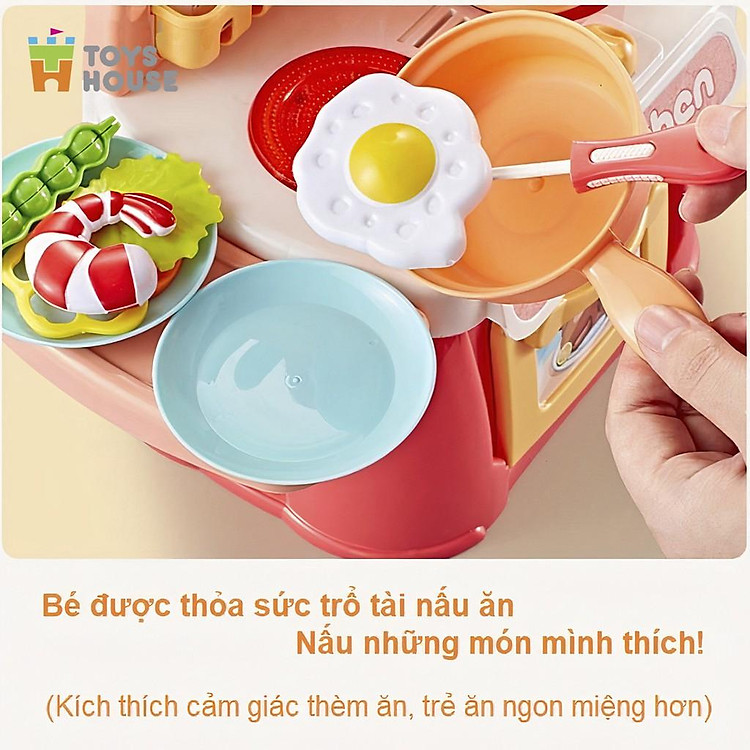 Bộ đồ chơi nấu ăn cho bé 3-8 tuổi Chính hãng Giá tốt - Hình ảnh 5