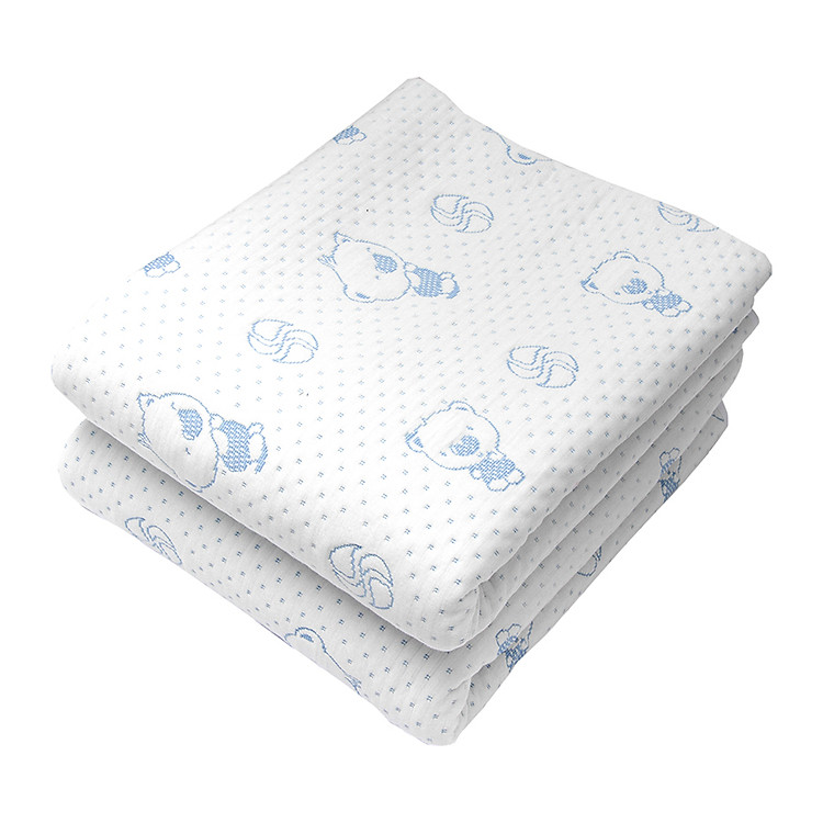 Ga chống thấm cotton 4 lớp 1,2x2m - Xanh Chính hãng Tiết kiệm - Hình ảnh 2