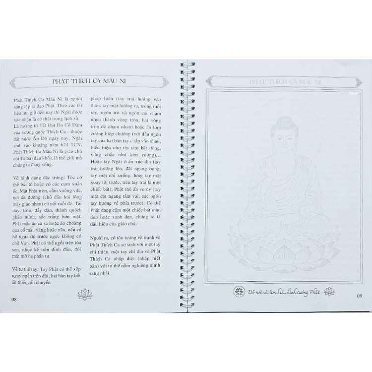 Tập Sổ Tô Tranh Phật Và Các Vị Bồ Tát - Ảnh 2