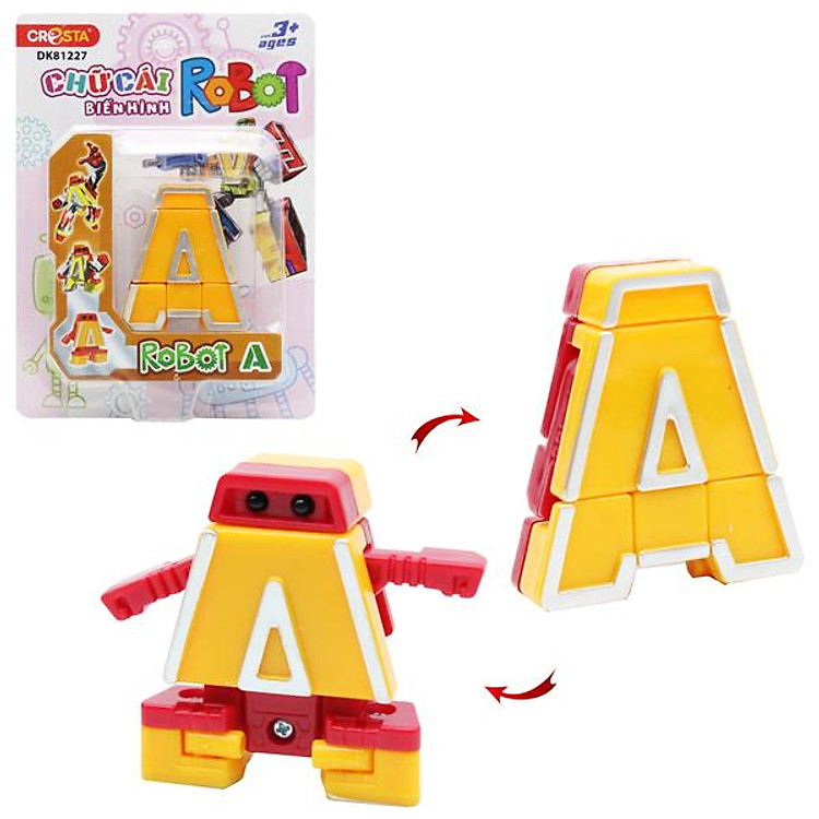 Đồ Chơi Lắp Ráp Robot Chữ A Chính hãng Giá tốt - Hình ảnh 2