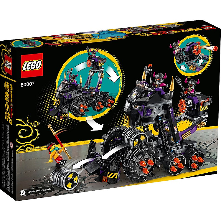 LEGO Monkie Kid 80007 - Xe Tăng Chính hãng Giá rẻ - Hình ảnh 3