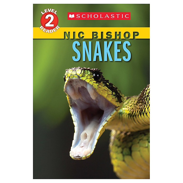 Sách Scholastic Reader Level 2: Snakes (Nic Bishop)