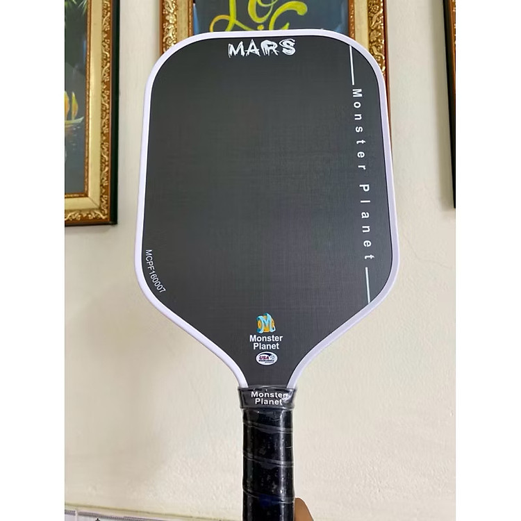 Fee ship 1 Vợt pickleball MARS T700 Monster Planet Mặt Nhám Carbon Đánh Bao Ngon (Phiên bản mới nhất)