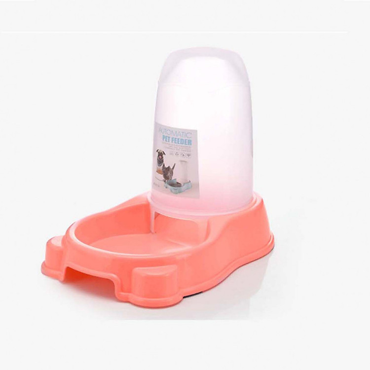 Bát Ăn Kèm Khay Đựng Thức Ăn Dự Trữ Cho Chó Mèo (Giao Màu Ngẫu Nhiên)
