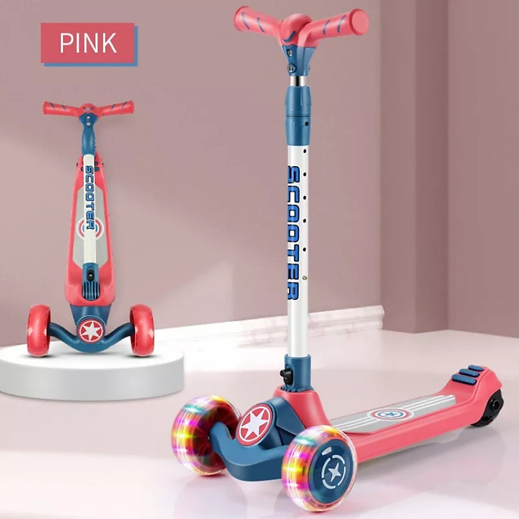 Mua Xe trượt Scooter cho bé, 5 nấc cao Chính hãng Ưu đãi - Hình ảnh 2