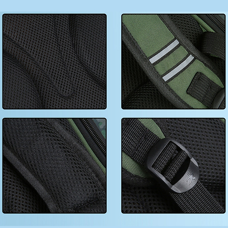 Ba lô học sinh tiểu học vỏ cứng PC BEE GEE HS1306 - Ảnh 6