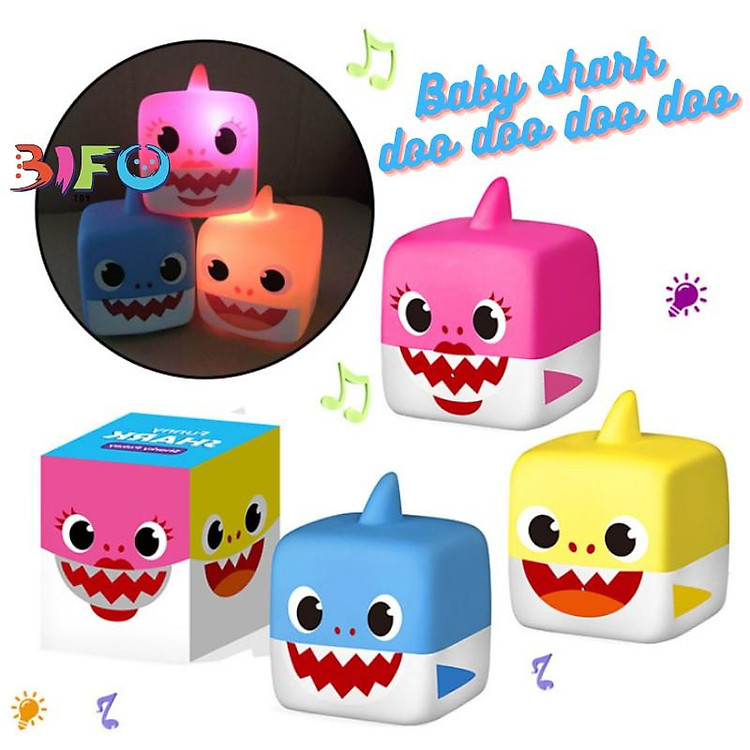 Đồ chơi cá mập biết hát Baby Shark cho bé nhảy múa thỏa thích