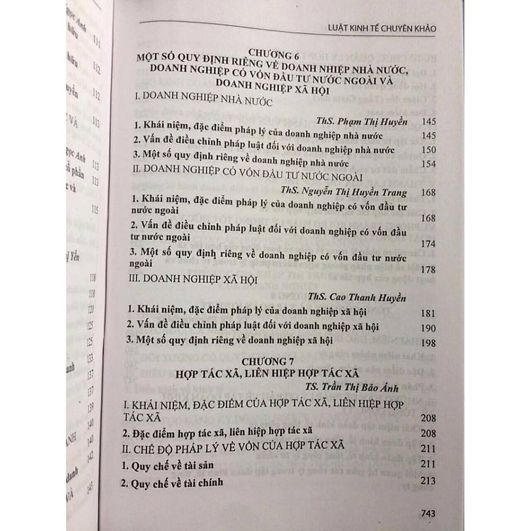 Luật Kinh Tế Chuyên Khảo - Ảnh 7