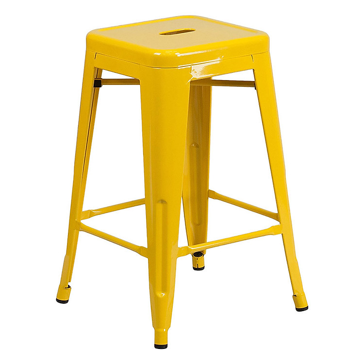 Ghế Bar Tolix H Stool Lavaco 3205Y - Vàng