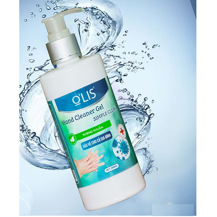 Gel rửa tay khô kháng khuẩn O'LIS 300ml