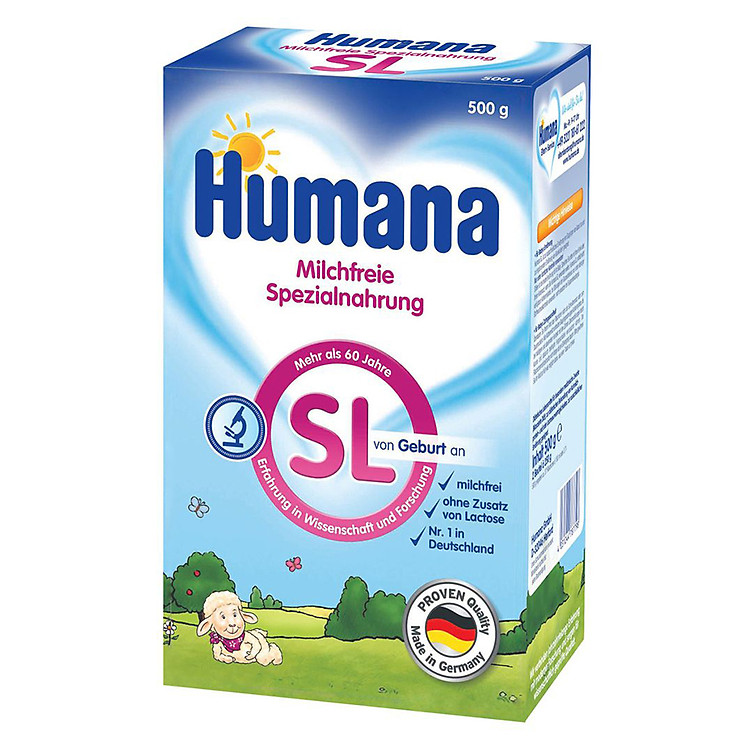Sữa Bột Humana SL Dành Cho Trẻ Dị Ứng Sữa Bò (500g)