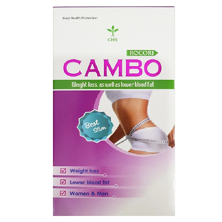 Thực phẩm bảo vệ sức khỏe Viên uống hỗ trợ giảm cân Rocori Cambo