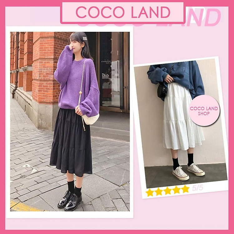 Chân váy xếp ly 3 tầng Ulzzang (hàng QCCC) - Có video + ảnh chụp thật sản phẩm 1000% Chân váy voan Ulzzang 3 tầng cực xi