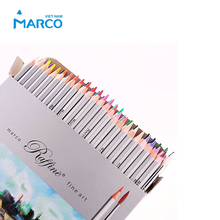 Hộp Bút Chì Màu Nước Marco Raffine (72 màu) - Ảnh 2
