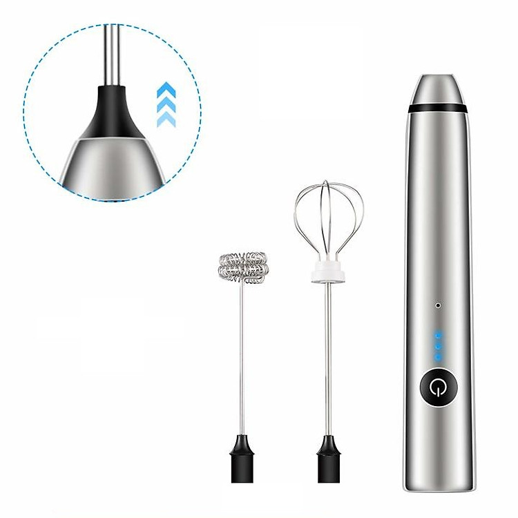 Máy tạo bọt cafe, đánh trứng, sữa đa năng cầm tay sử dụng điện USB MFB1501D