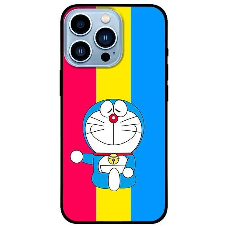Ốp lưng dành cho Iphone 13 Mini - Iphone 13 - Iphone 13 Pro - Iphone 13 Pro Max - Doremon Nền 3 Màu