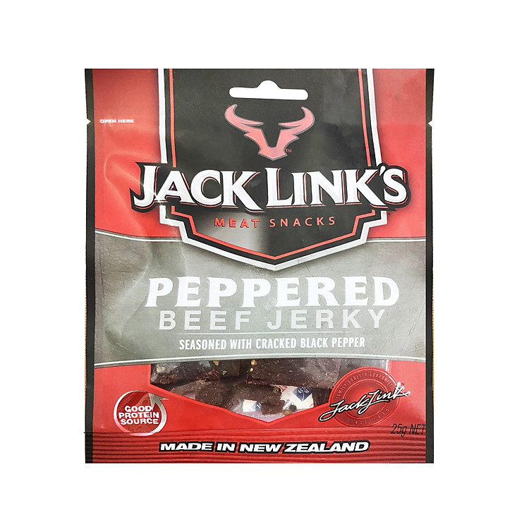 Khô bò Jack Link's Peppered Beef Jerky (25g)