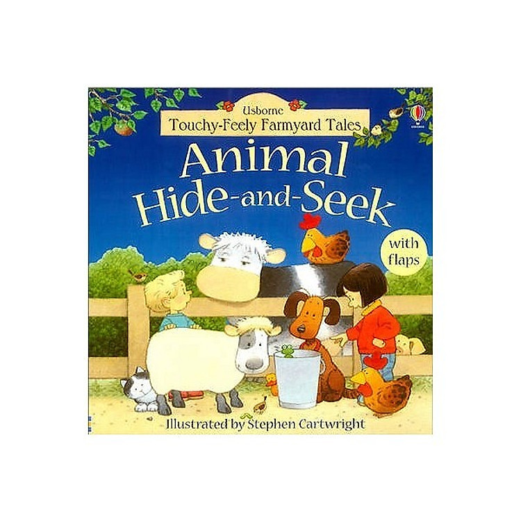 Sách Usborne Farmyard Tales: Animal Hide-and-seek