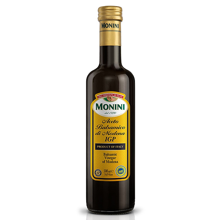 Giấm Balsamic Monini 500ml - Nhập Khẩu Ý | Monini Balsamic Vinegar of Modena 500ml