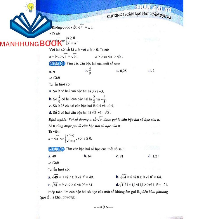 Tự Học Nâng Cao Kiến Thức Toán Lớp 9 - Ảnh 4