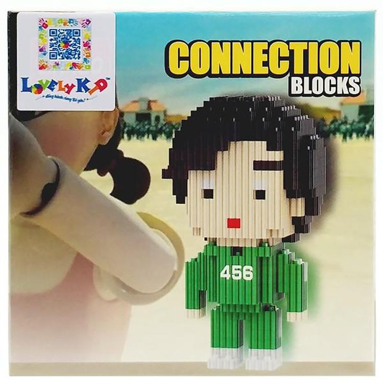 Đồ Chơi Lắp Ráp Mô Hình Nhân Vật Squid Game - LinkGo 68406 - Người Chơi 456 (316 Mảnh Ghép)