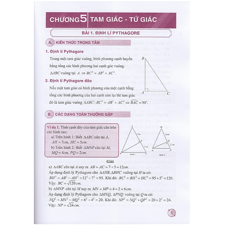 Phát triển năng lực tư duy và sáng tạo Toán 8 tập 2 (Biên soạn theo chương trình GDPT 2018) - Ảnh 3