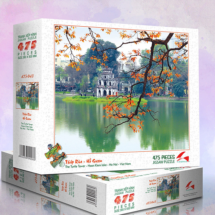 Mua tại MyKingdom: Tranh xếp hình Tháp Rùa Hồ Gươm - Ngập tràn khuyến mãi