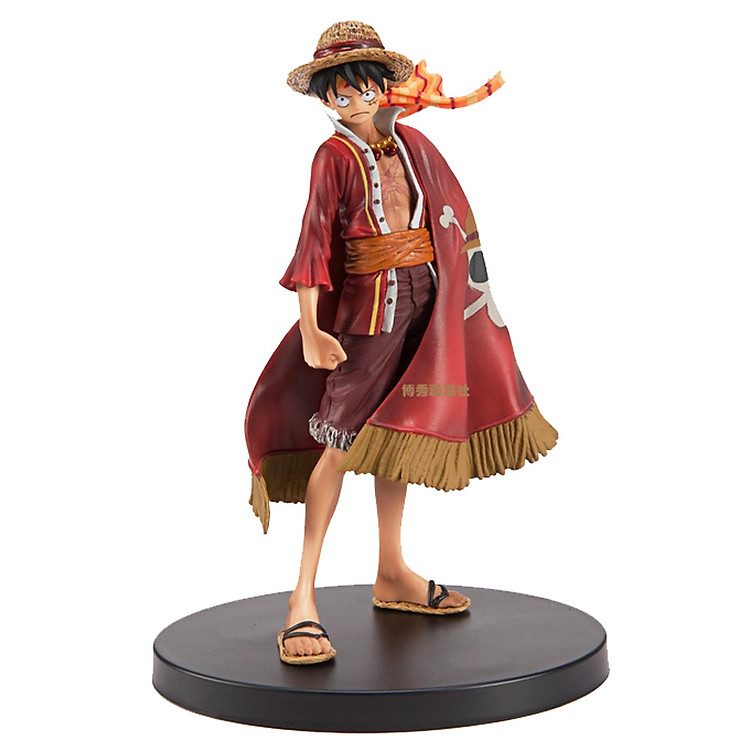 Mô hình Luffy nổi giận áo choàng cực đẹp 17cm