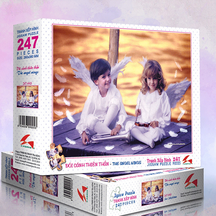 Mua Tranh xếp hình Tia Sáng Thiên Thần Chính hãng Tiết kiệm - Hình ảnh 3