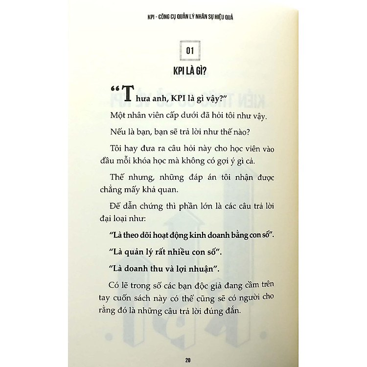 KPI - Công Cụ Quản Lý Nhân Sự Hiệu Quả (Tái Bản) - Ảnh 2