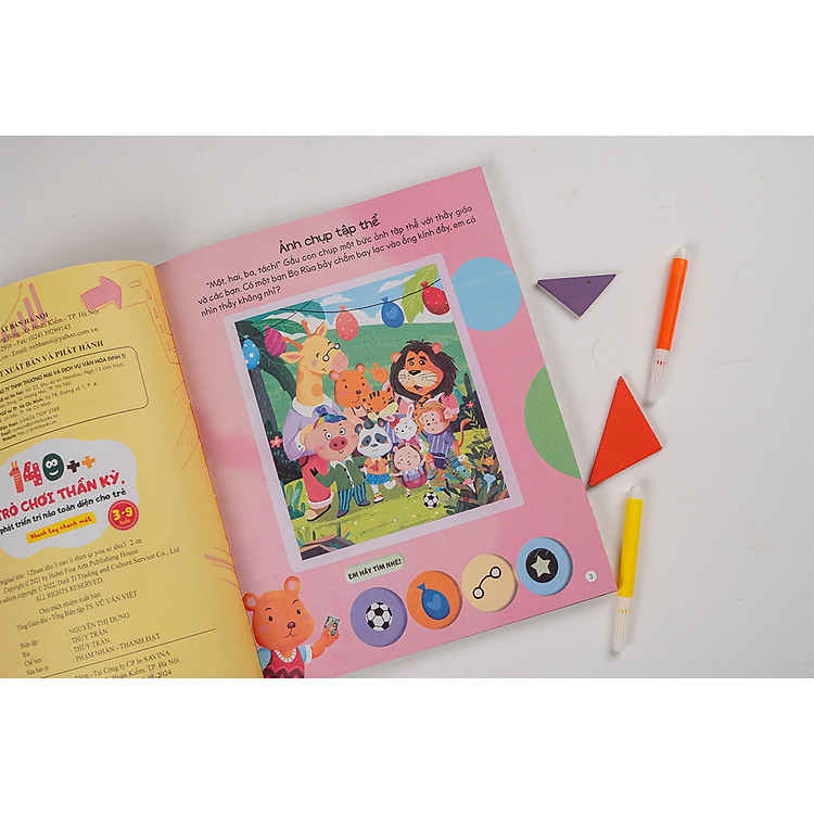 140++ Trò Chơi Thần Kỳ, Phát Triển Trí Não Toàn Diện Cho Trẻ 3-9 Tuổi - Ảnh 2