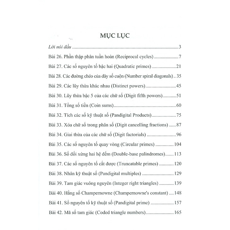 Sáng Tạo Trong Thuật Toán Và Lập Trình Với C++, Python Và Java, Tập 6: Các Bài Toán 26-50 Trong Dự Án Euler - Ảnh 5