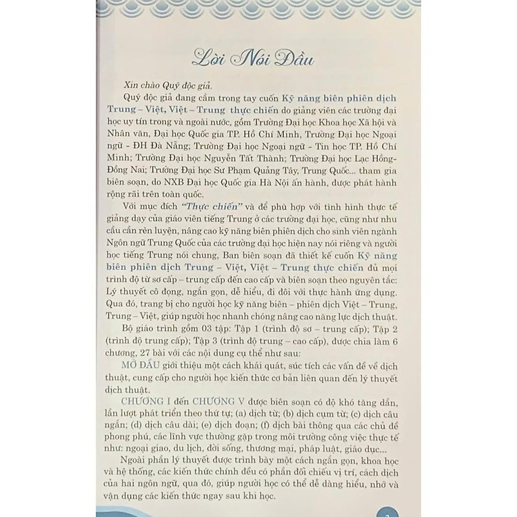 Kỹ Năng Biên Phiên Dịch Trung Việt, Việt Trung Thực Chiến Tập 3 - Ảnh 7