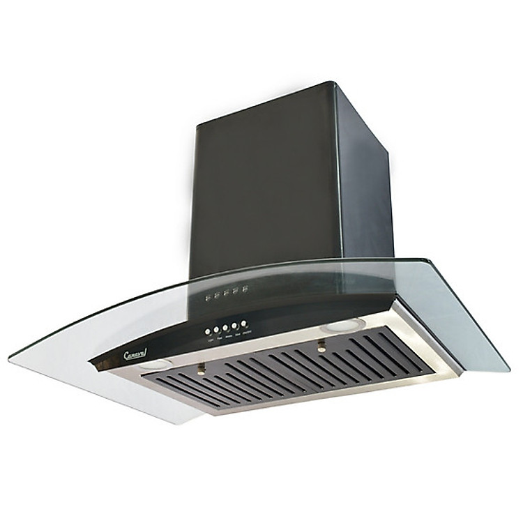 Máy hút mùi kính cong CANAVAL CA-890S Tự động khử mùi Sơn tĩnh điện cao cấp - Hàng nhập khẩu