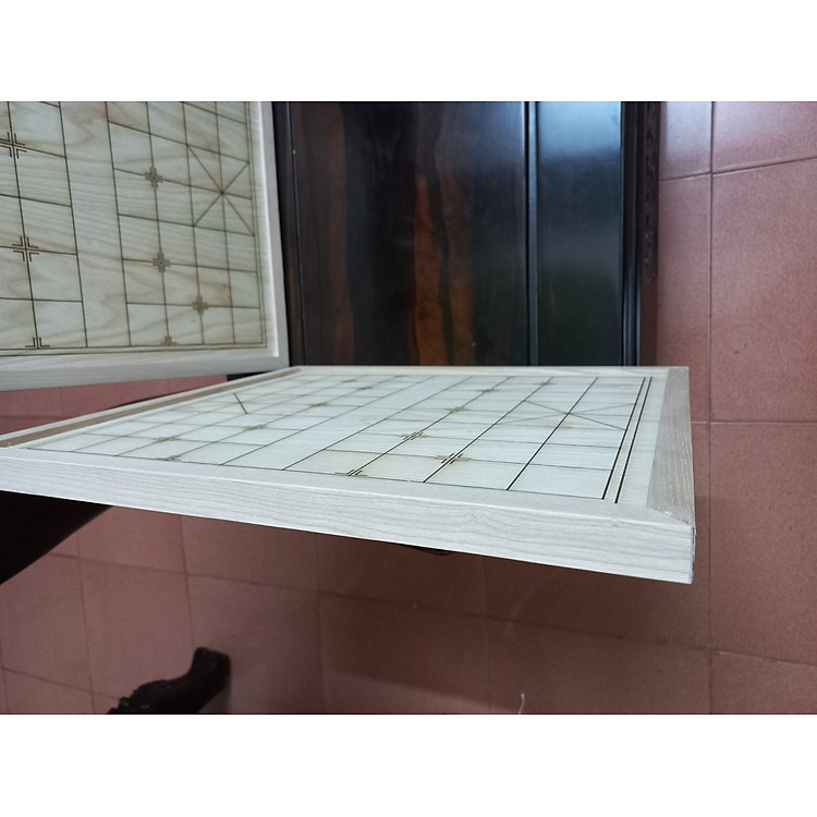 Bàn cờ tướng gỗ trắc Vua cờ Chính hãng Giá tốt - Hình ảnh 3