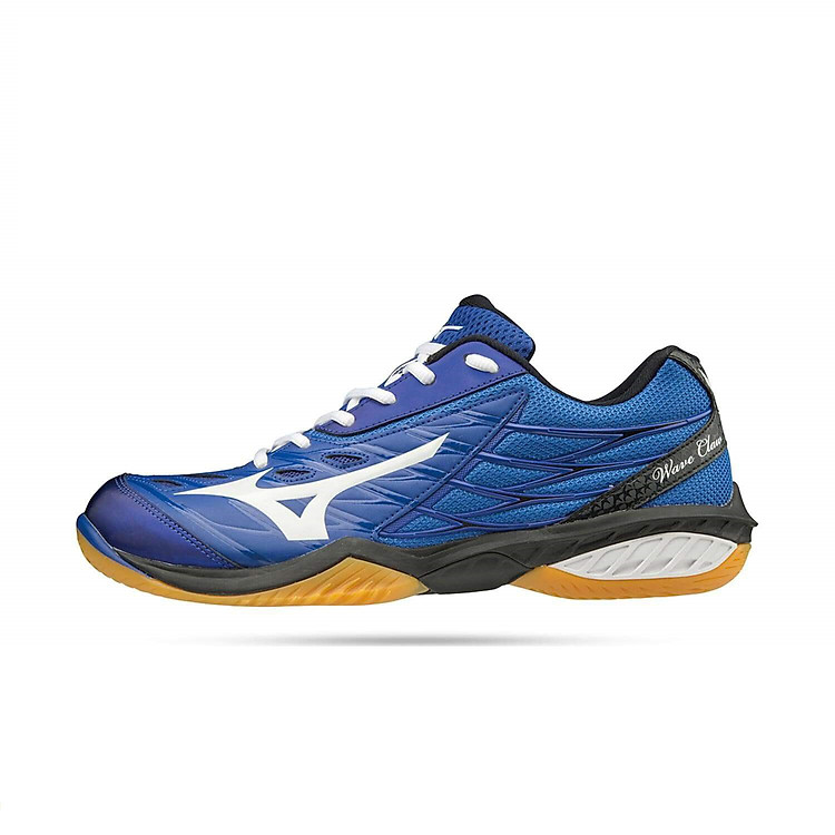 Giày cầu lông chuyên dụng, giày thể thao nam Mizuno Wave Claw 71GA191027 mẫu mới hàng chính hãng dành cho cả nam và nữ màu xanh dương đủ síze
