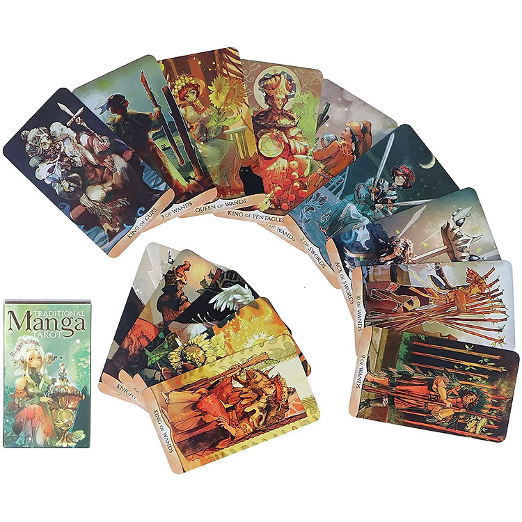 Mua Bộ bài tarot Manga kèm quà tặng Chính hãng Giá tốt - Hình ảnh 4