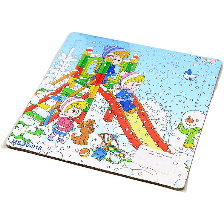 Bộ Xếp Hình Puzzle Minh Châu 20 Mảnh Chính hãng Giá tốt - Hình ảnh 5