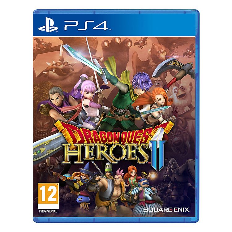 Đĩa Game PlayStation PS4 Sony Dragon Quest Heroes II Hệ Asia - Hàng chính hãng