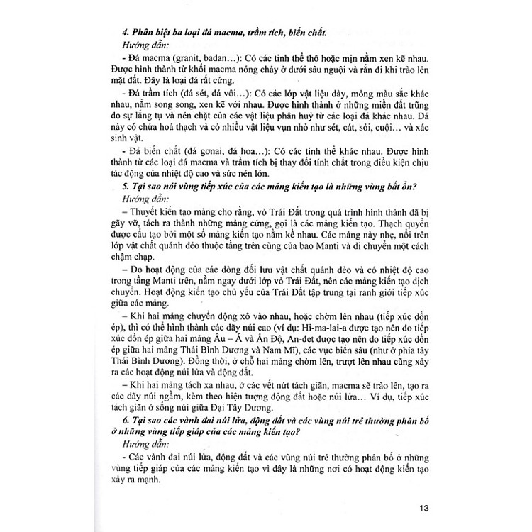 Câu Hỏi Và Bài Tập Bồi Dưỡng Học Sinh Giỏi Địa Lí Lớp 10 - Ảnh 6