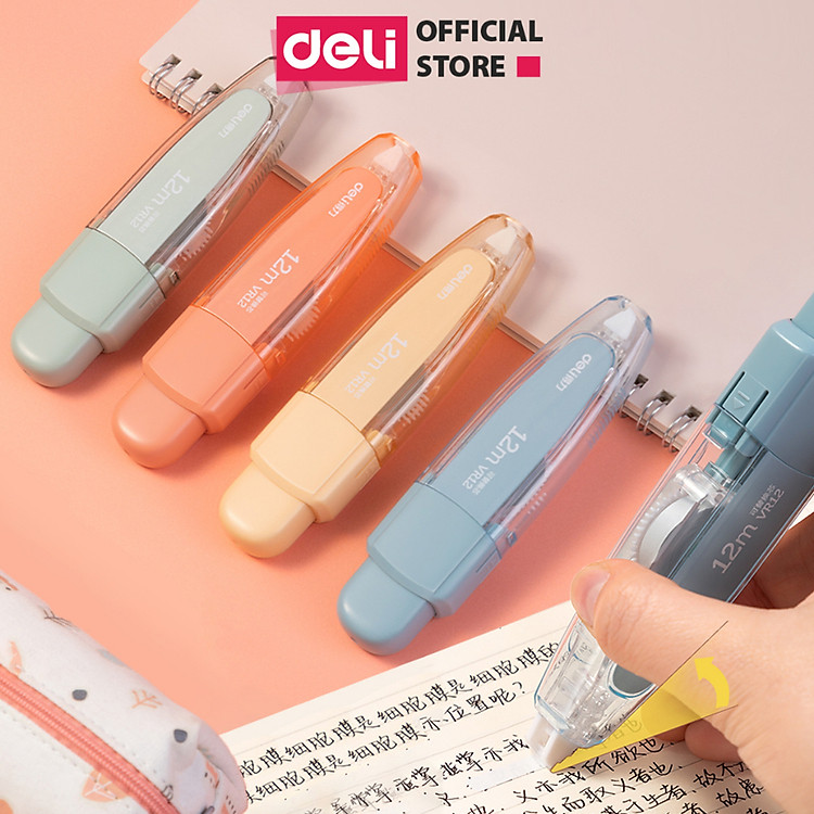 Bút Xóa Băng Có Nút Bấm 12m (Lõi Thay Thế)