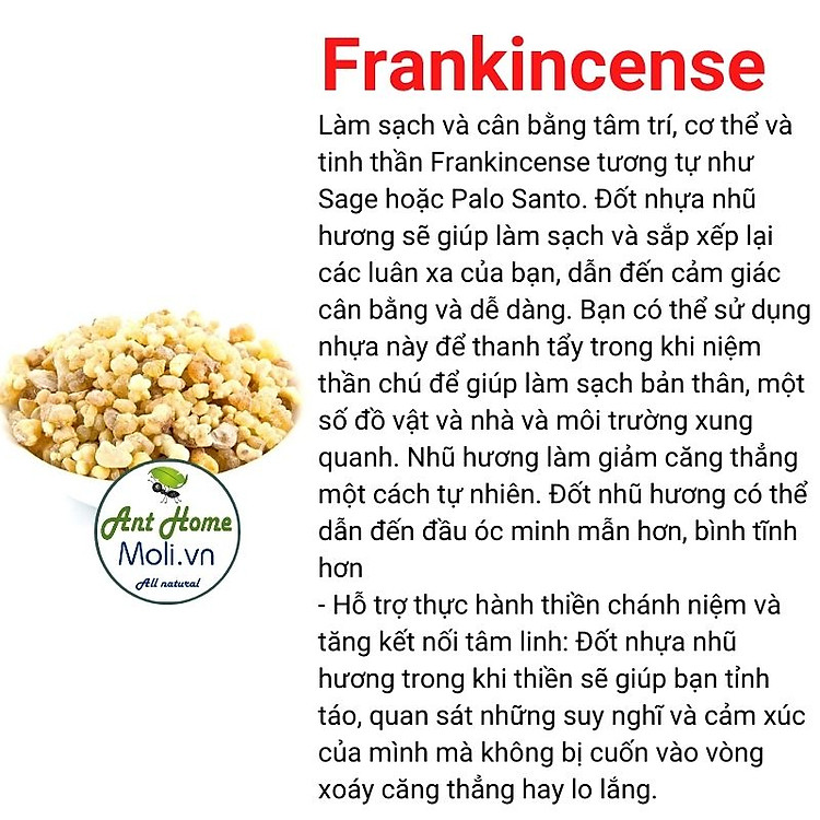 Nhựa cây đốt xông nhà bảo vệ và thanh tẩy, chiêu tài lộc