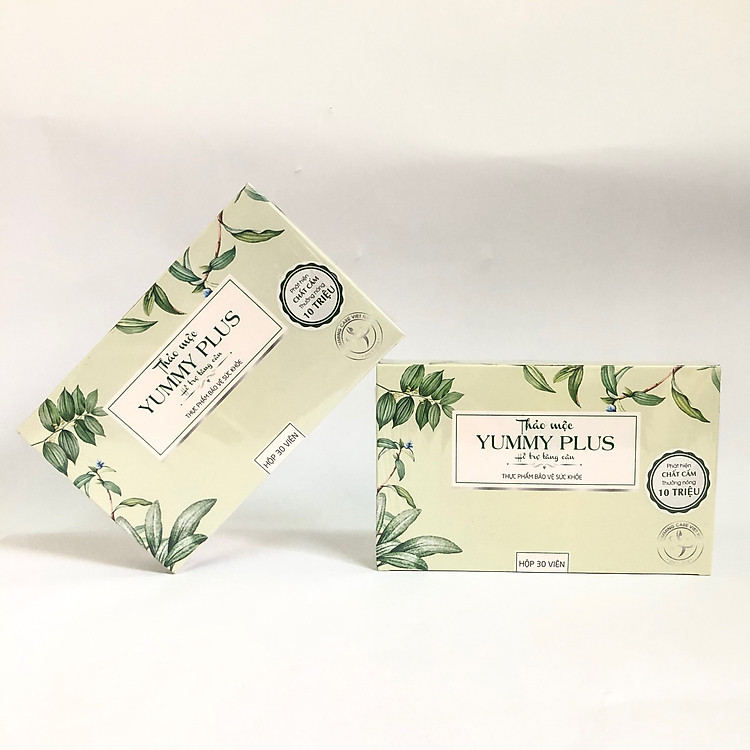Combo 2 hộp Thực phẩm bảo vệ sức khỏe thảo mộc Yummy Plus
