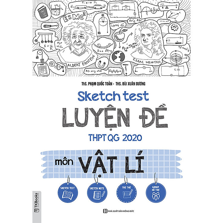 Sách Sketch test Luyện đề THPTQG 2020 môn Vật Lí TV